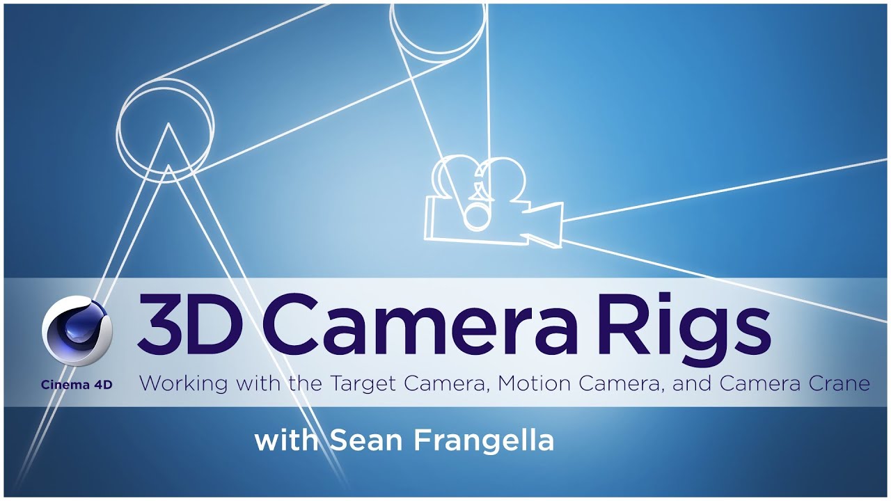 Cinema 4D Camera Crane and other 3D Camera Rigs - (Cinema 4D Tutorial) - Sean Frangella