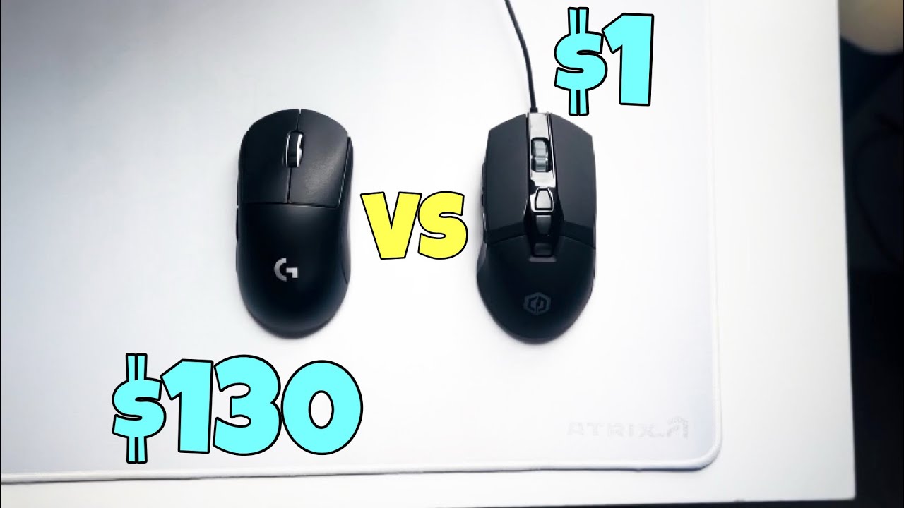 Testing a $1 Gaming Mouse VS $130 Gaming Mouse!!!!!