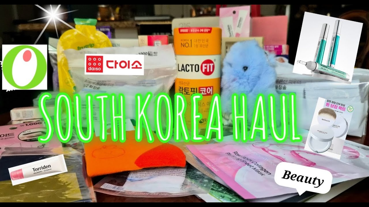 KOREA HAUL KR Beauty, Makeup, Daiso, Olive Young, Hemeko and more