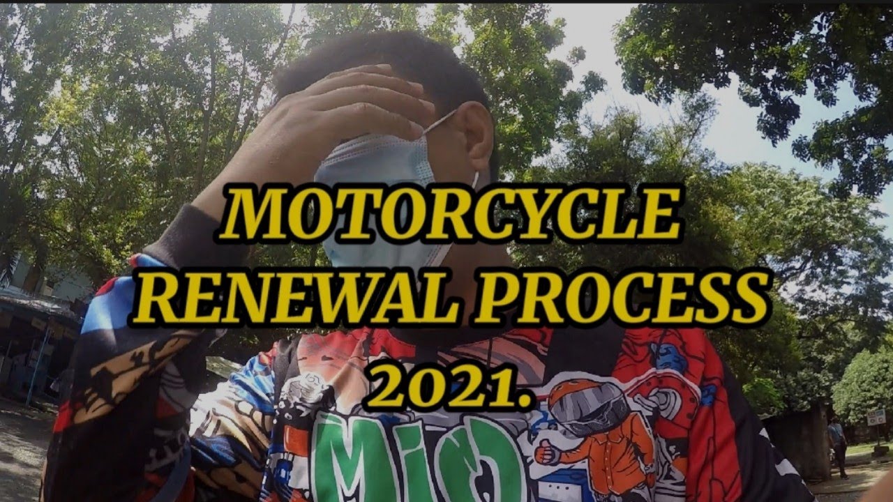 MOTORCYCLE REGISTRATION RENEWAL PROCESS 2021 | #JamesleeTV