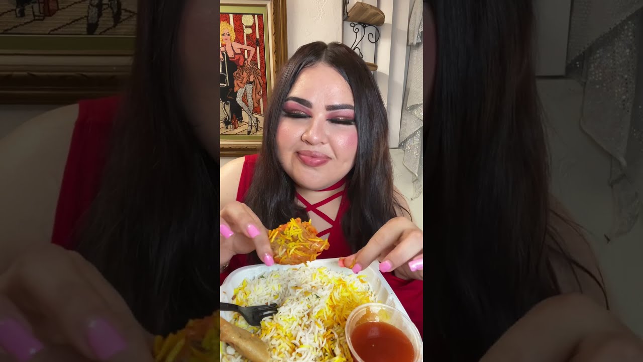 Trying Persian Food for the first time/ MUKBANG