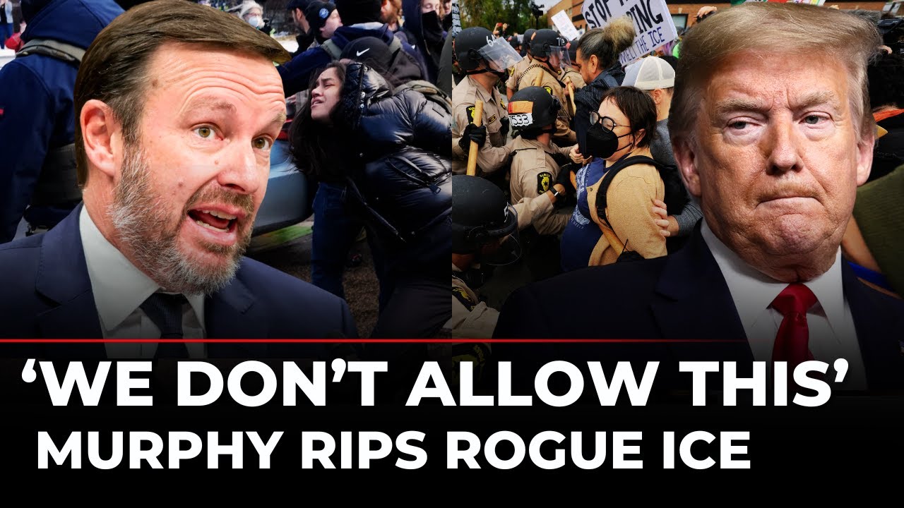 ‘NO MORE…’: Chris Murphy Calls Out Trump’s ICE in Fiery Senate Speech Over DHS Funding Fight | USA
