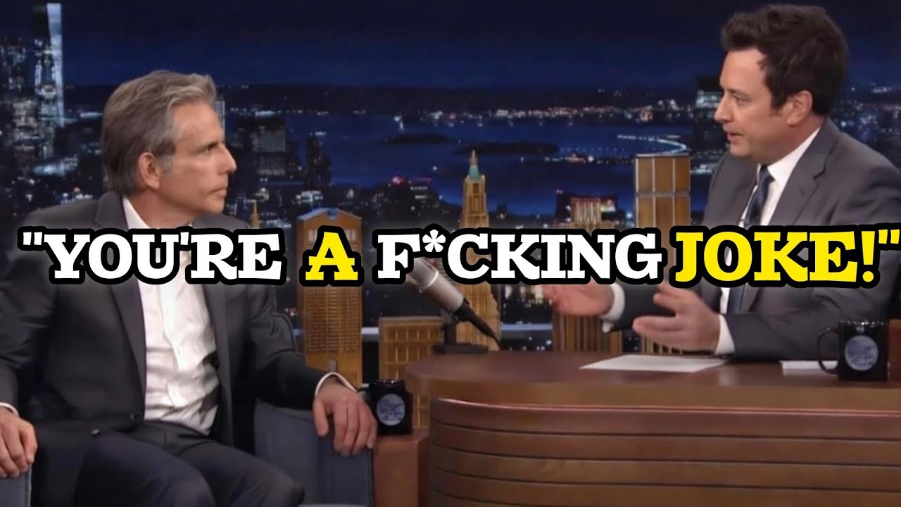 Ben Stiller KICKED OFF Jimmy Fallon’s Show LIVE After Heated Clash | Explosive Late Night TV Drama