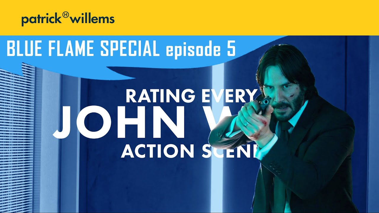 Grading Every John Wick Action Scene | Blue Flame Special