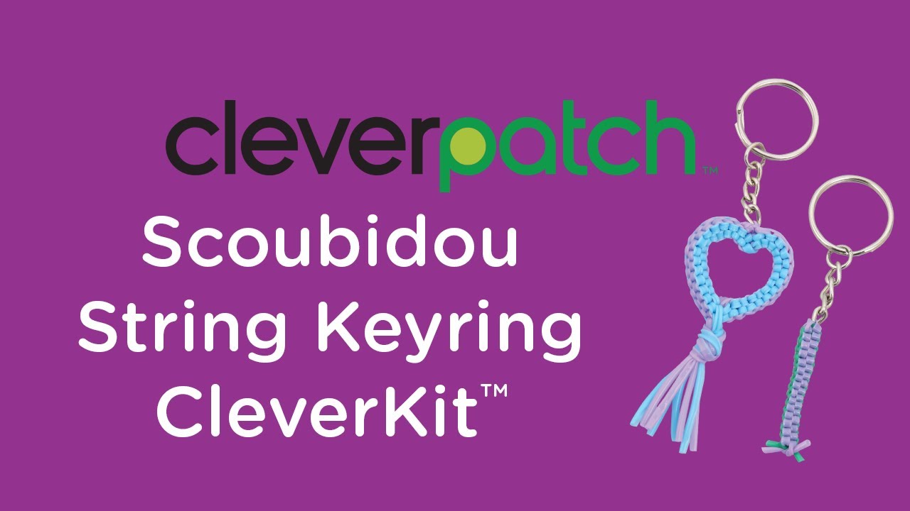 Scoubidou String Keyring CleverKit&trade;