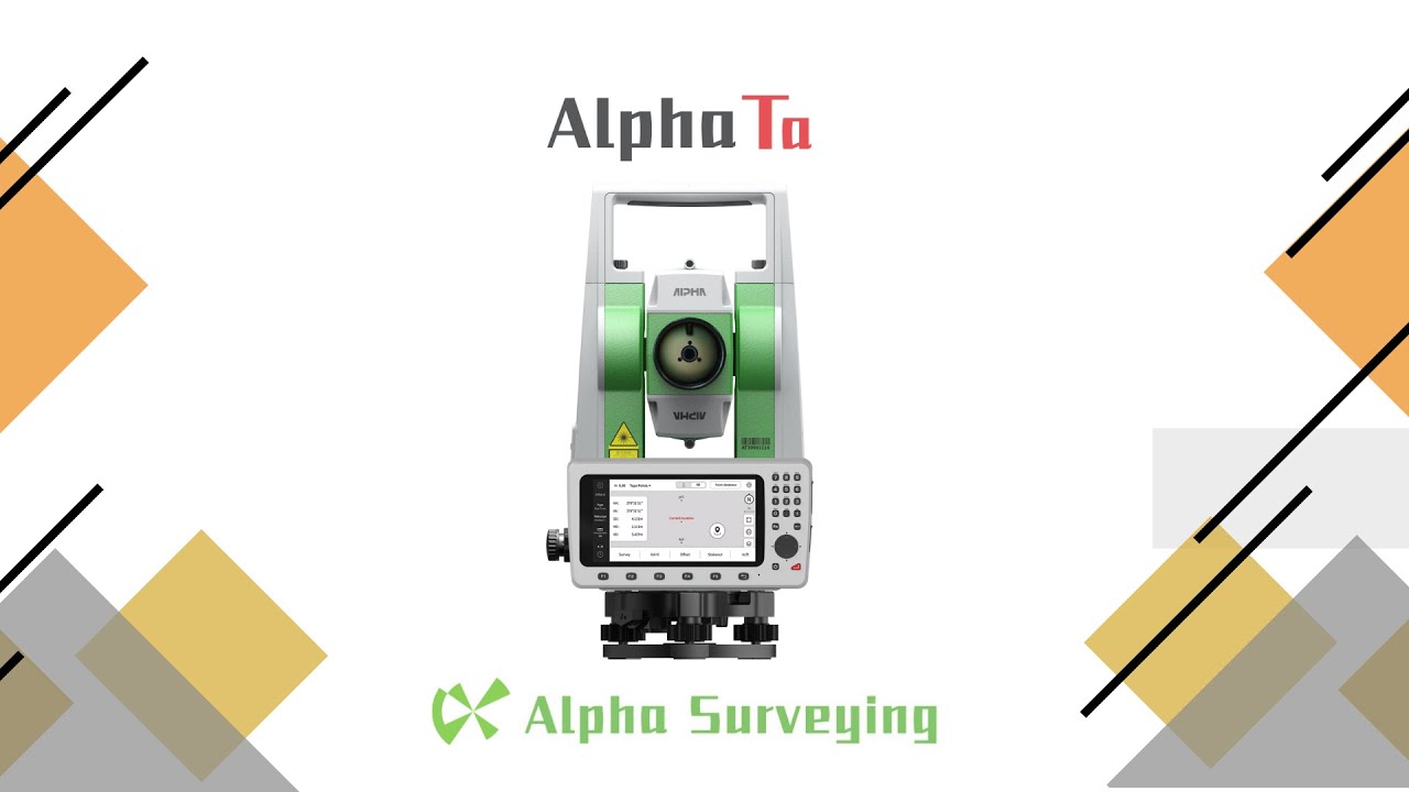 Unboxing: Estación Total - Alpha Surveying Alpha Ta