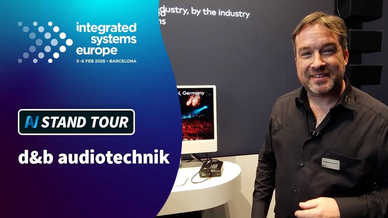 ISE 2026: d&b audiotechnik Stand Tour