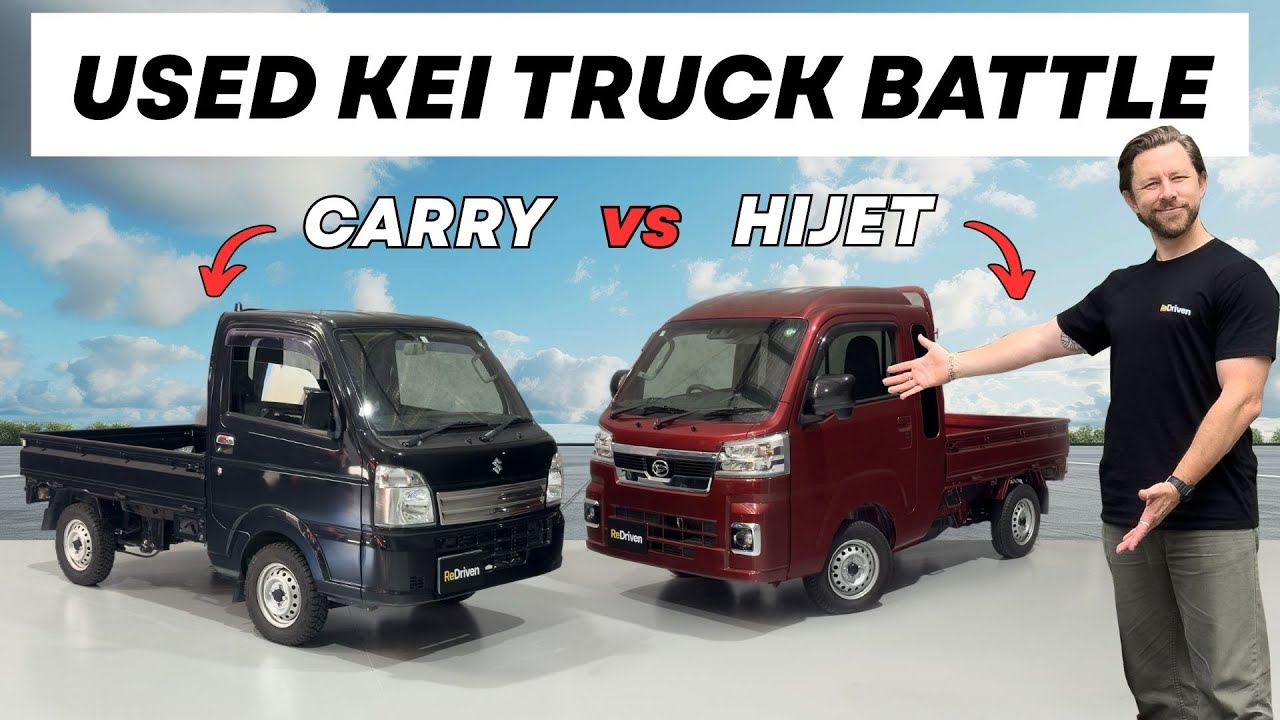 Should you buy a USED Kei Truck? - Suzuki Carry vs. Daihatsu Hijet