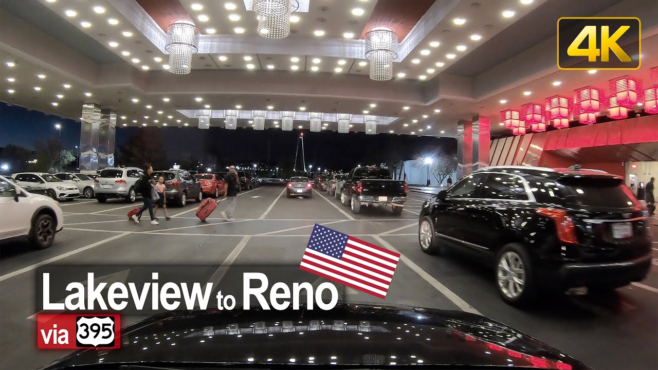 USA Road Trip - Lakeview OR to Reno NV in 4K