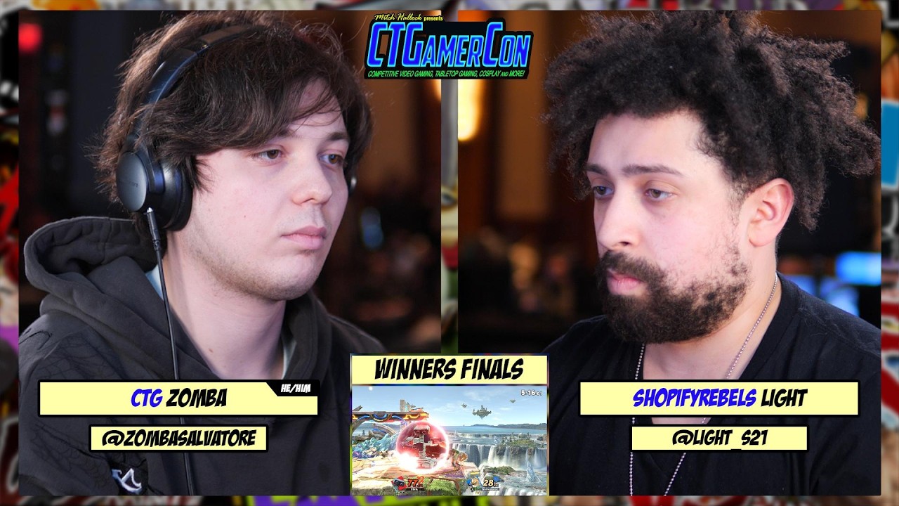Финал конкурса CT GamerCon 2026 — Зомба против Лайта — Super Smash Bros. Ultimate