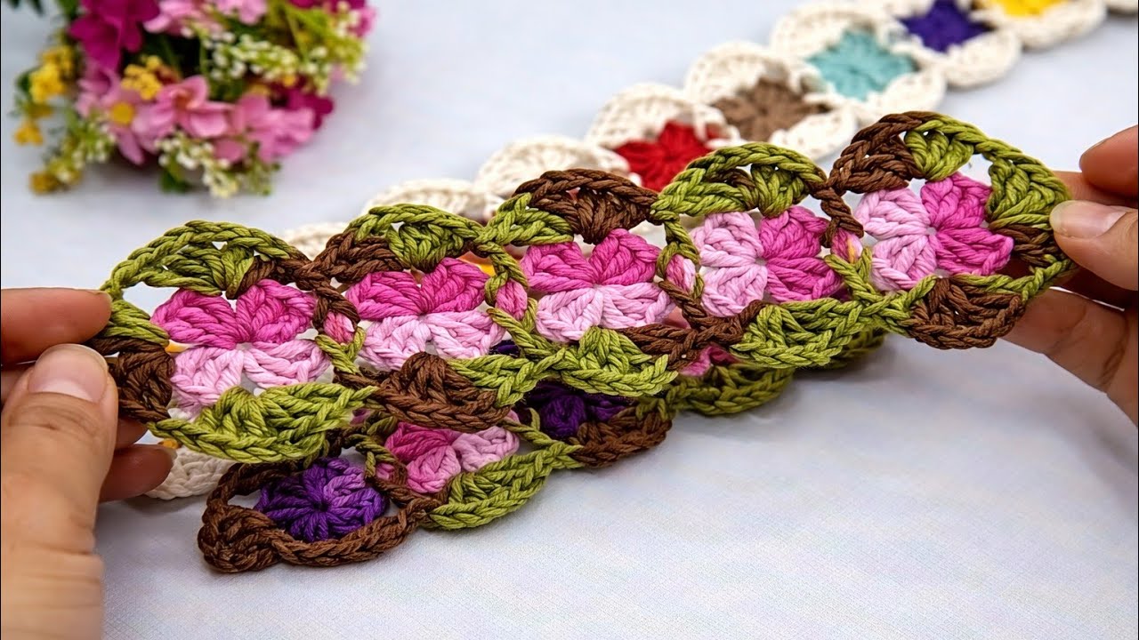 Base de Quadradinhos para Tapete de croche  Oval ou Retangular V&iacute;deo Aula