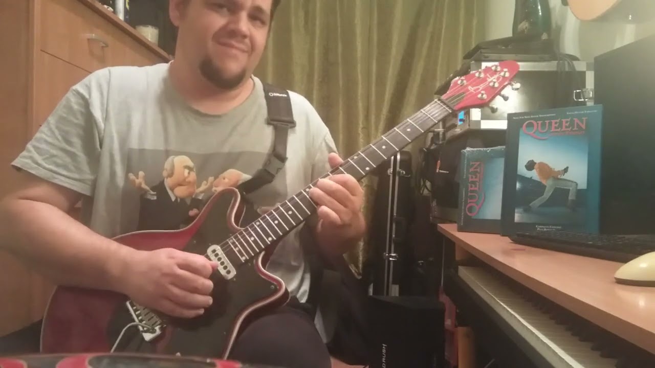 Strawberry Fields Forever on a Red Specialguitar