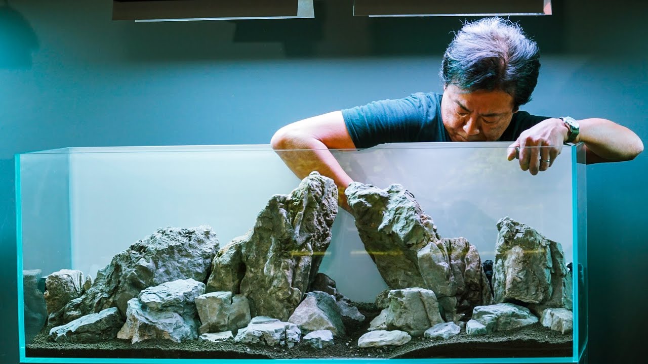 Takayuki Fukada - mistrz akwarystyki roślinnej zakłada akwarium w Green Aqua!