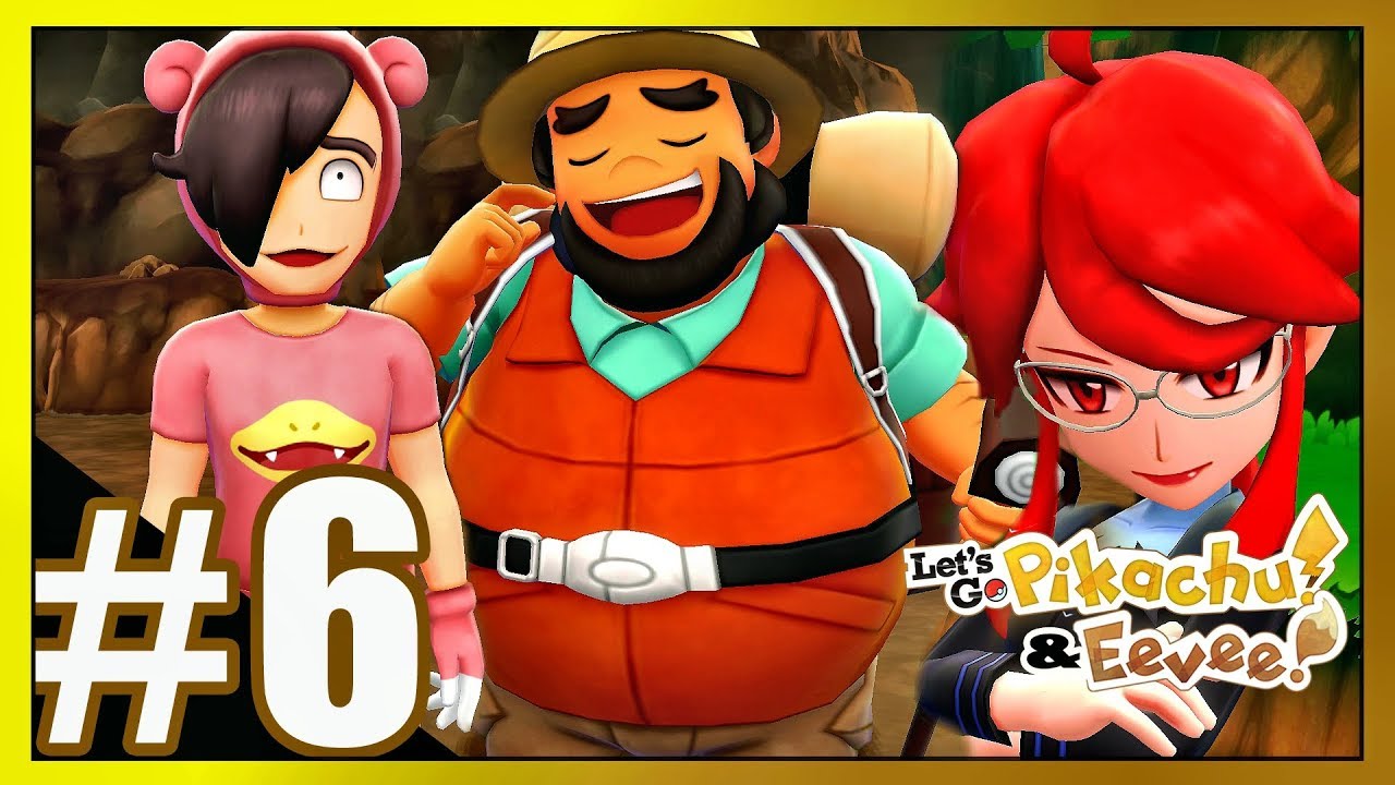 Pokemon Let's GO Pikachu & Eevee Part 6 Lorelei's Icy Aid & Rock Tunnel