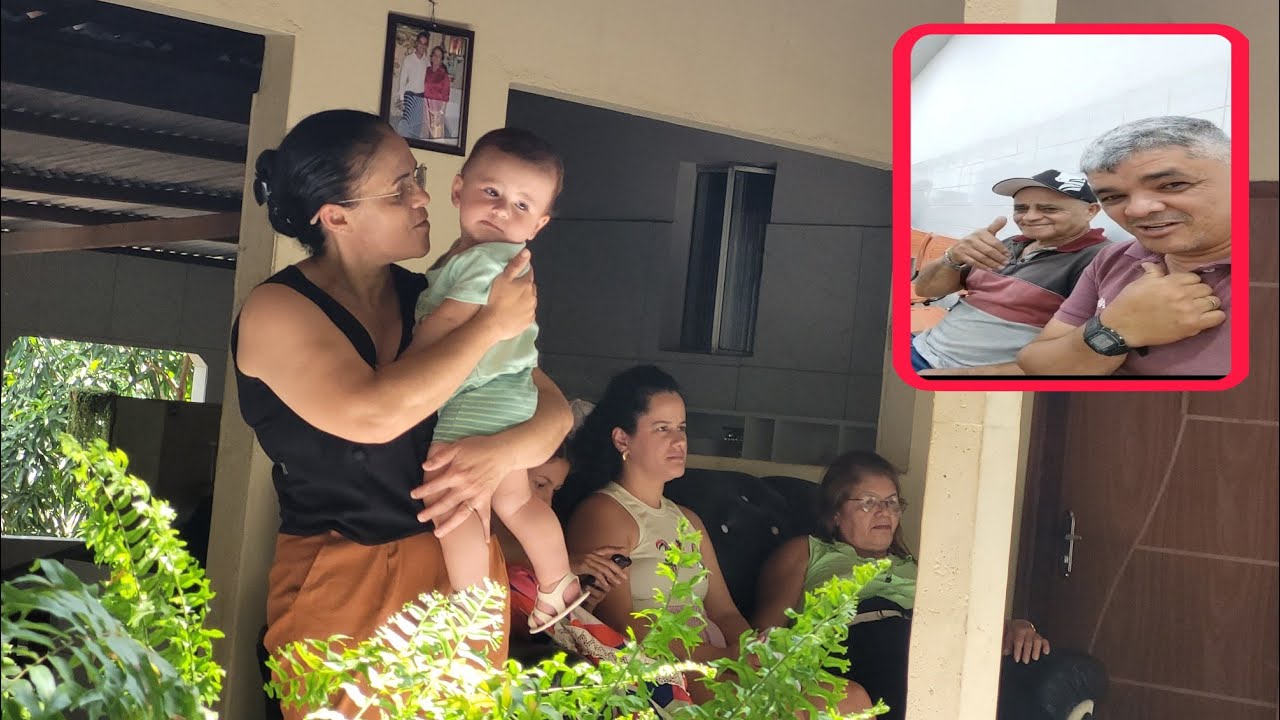 PAPAI NAO PASSOU O DIA BEM TEVI QUE IR AO HOSPITAL !!! FOMOS ALMOÇAR NA CASA DE MAINHA 