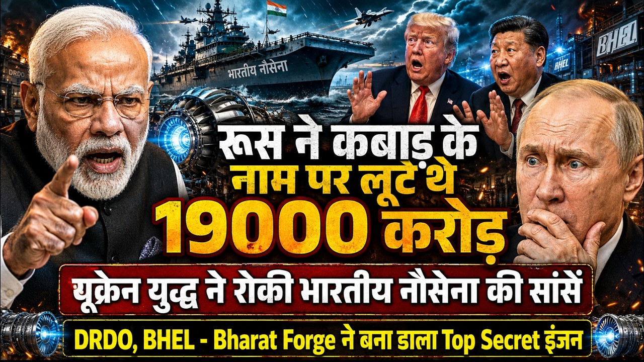 INS Vikramaditya के नाम पर रूस ने ऐंठे थे 19000 करोड़। अब भारत ने बना डाला Marine Propulsion इंजन