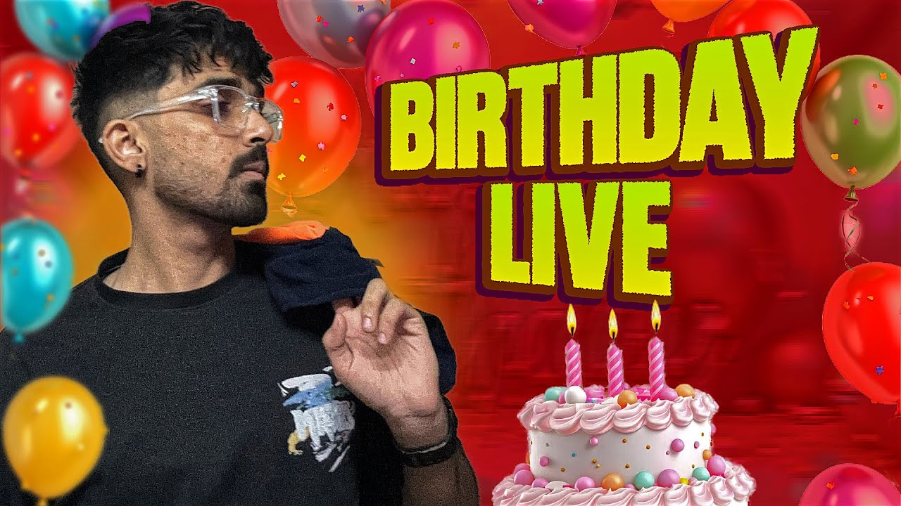 Bday Live with SUBS  🍰