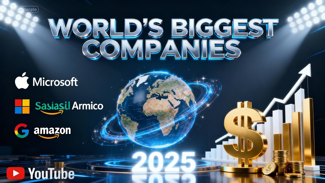 Top 10 Largest Companies in the World by Market Value (2025) 💰🌍