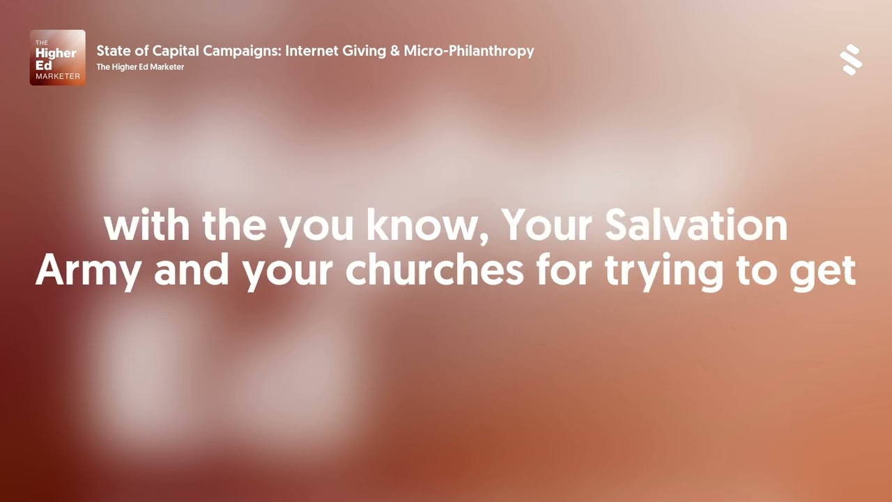 State of Capital Campaigns: Internet Giving & Micro-Philanthropy