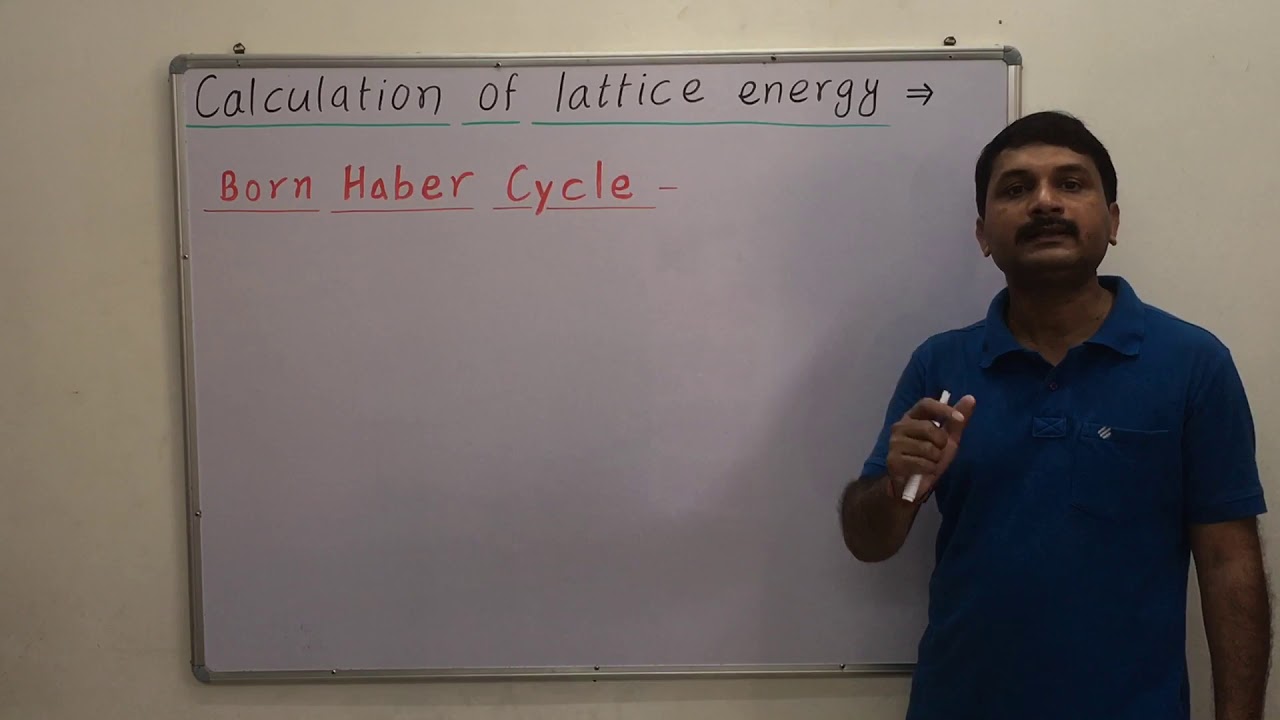 4.7-Lattice Enthalpy , Factors affecting lattice energy ,Born-Haber Cycle, chemical bonding
