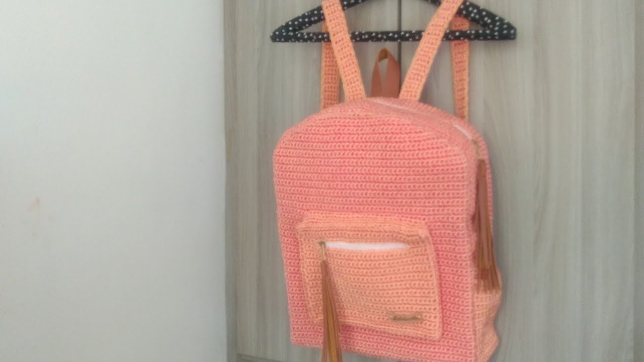 MOCHILA EM CROCHÊ  - Parte 1