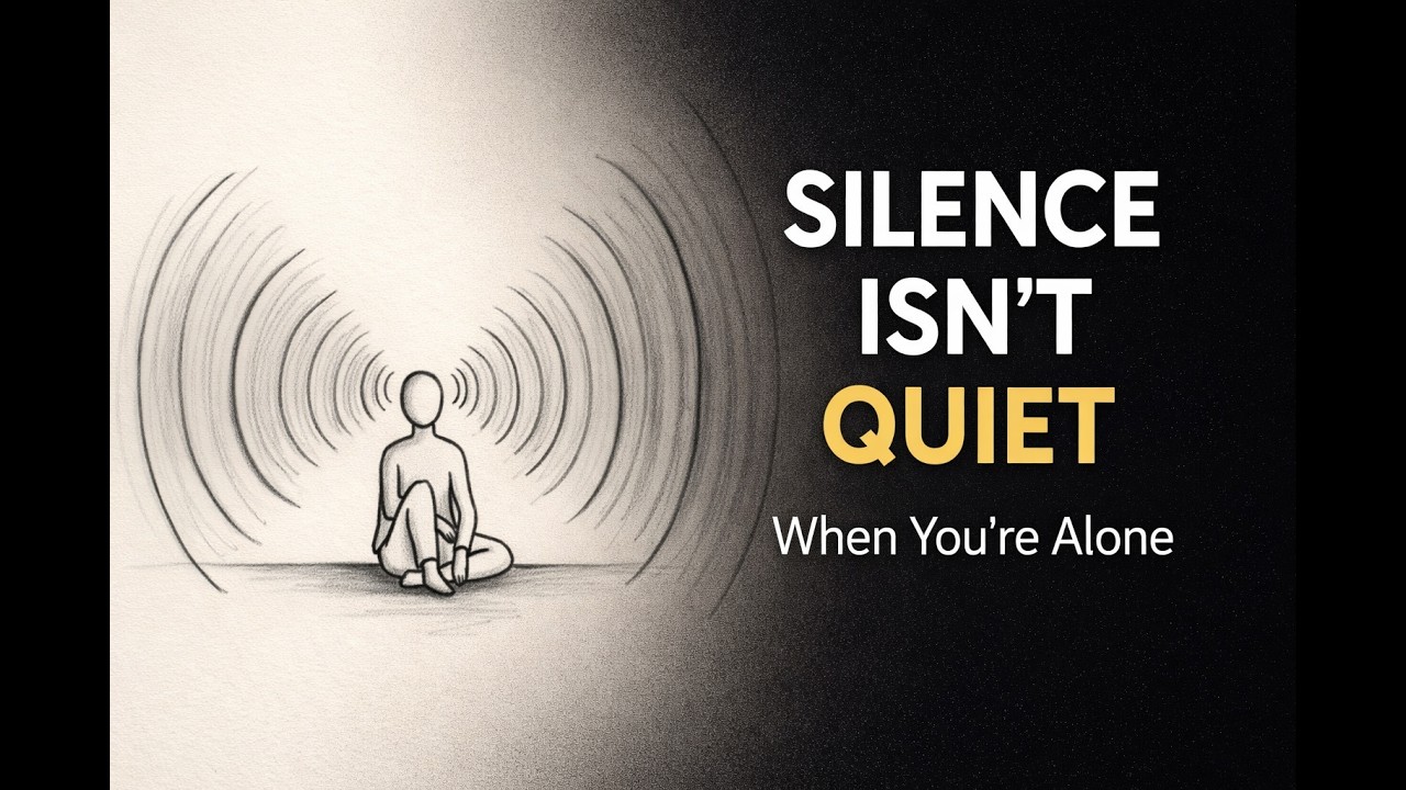 Why Silence Feels So Loud When You’re Alone (The Psychology Behind It)