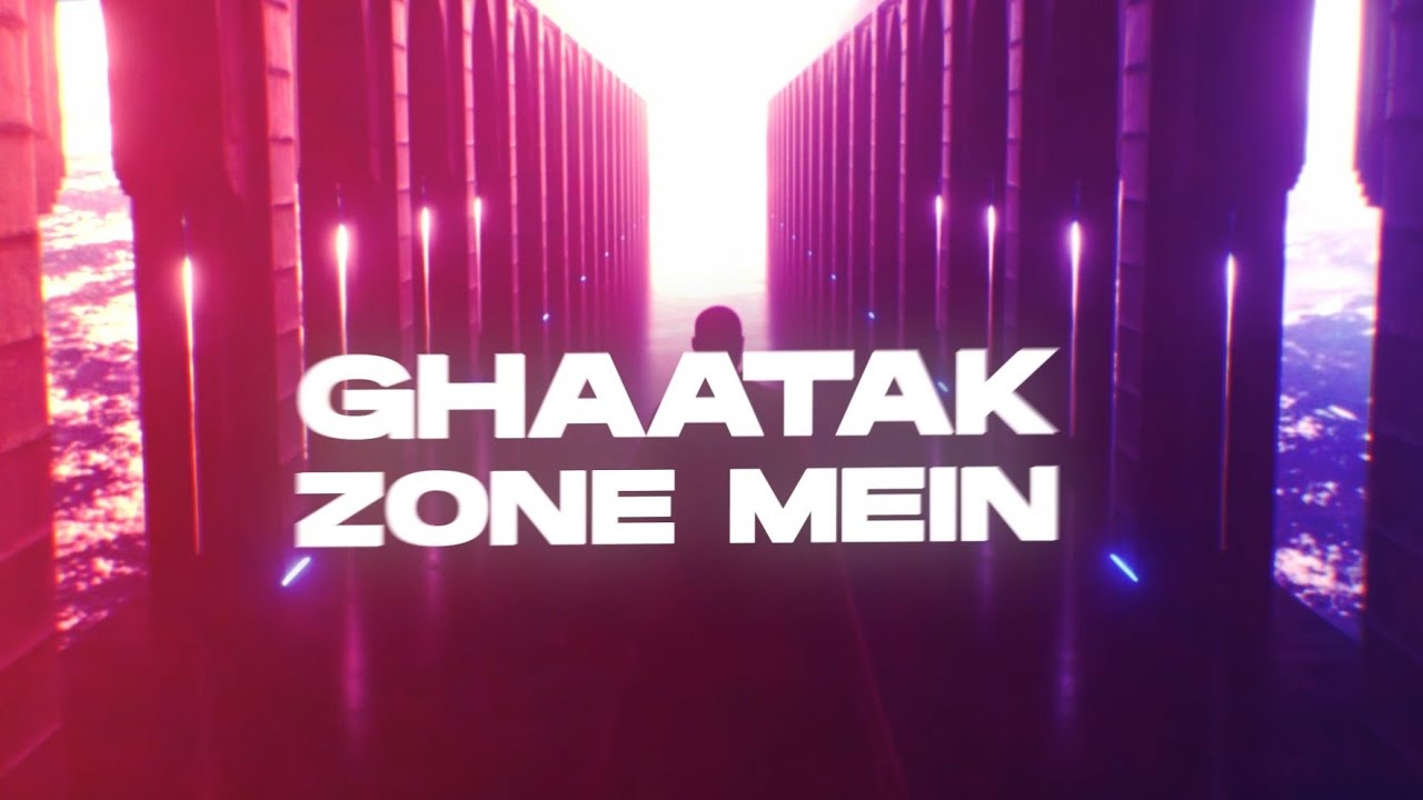 Sammohan - GHAATAK ZONE ft. T Rhyme, Bad4Real, Neeraj D Champ, Ravit Music, Pinx Negi | Lyric Video