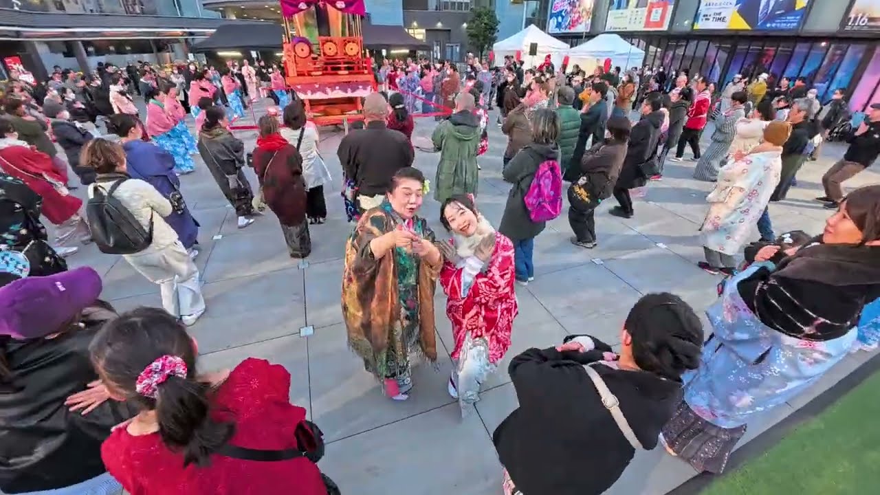 恋をするなら（橋幸夫）　赤坂茜彩「江戸盆踊り」４　2026年3月8日　TBS赤坂サカス広場　東京都港区