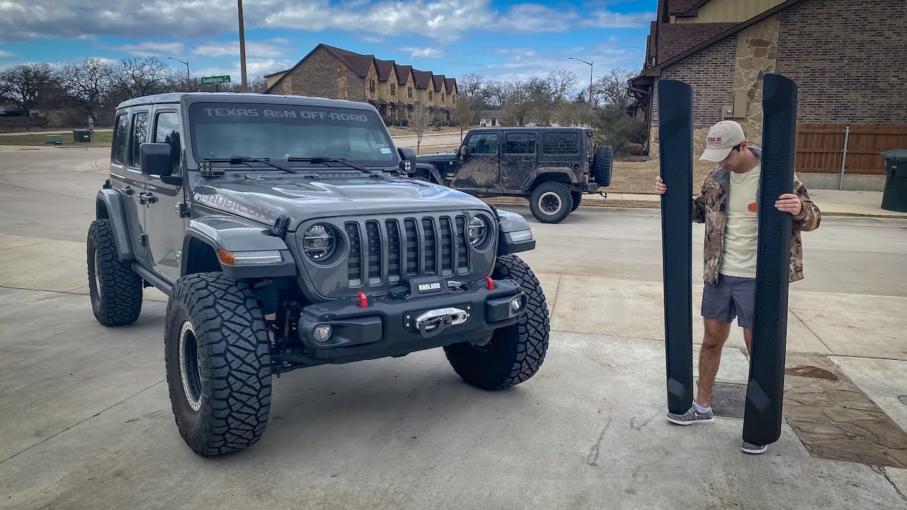 Установка подножек Jeep JL - YITAMOTOR
