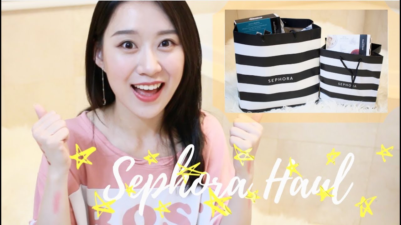 非常巨大的Sephora 85折购物分享 $1000+ 各种护肤新品 超美唇釉 真爱回购