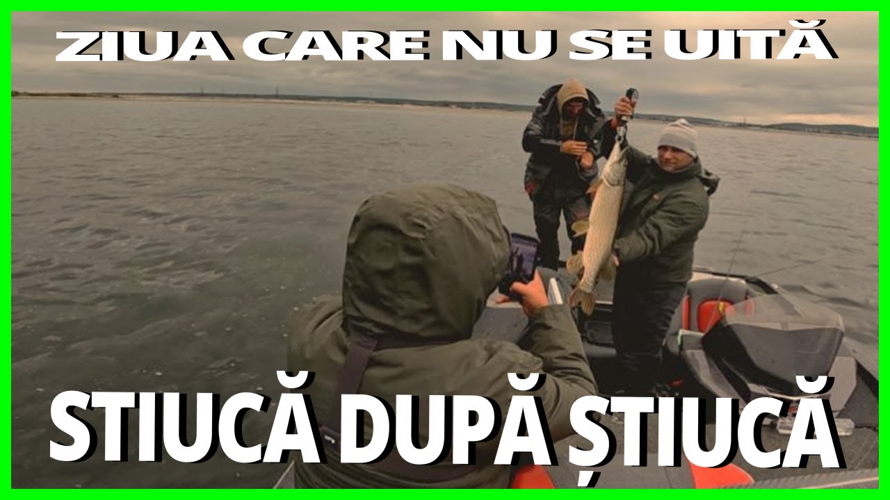 Cea mai tare partida la stiuca! Spinning din barca pe Olt!