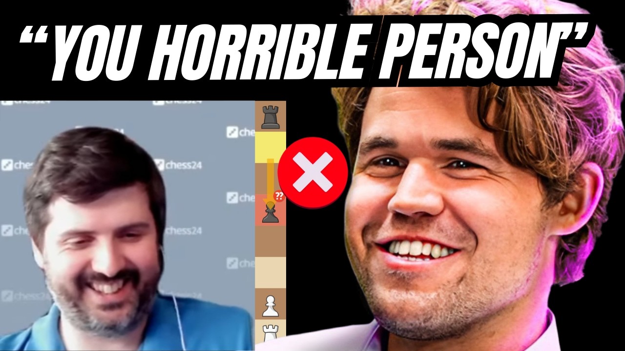 Magnus Carlsen Trolls The 8 Time Russian Chess Champion