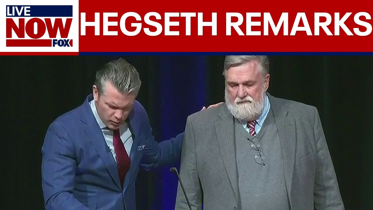 Sec  Hegseth speaks at Pentagon prayer service
