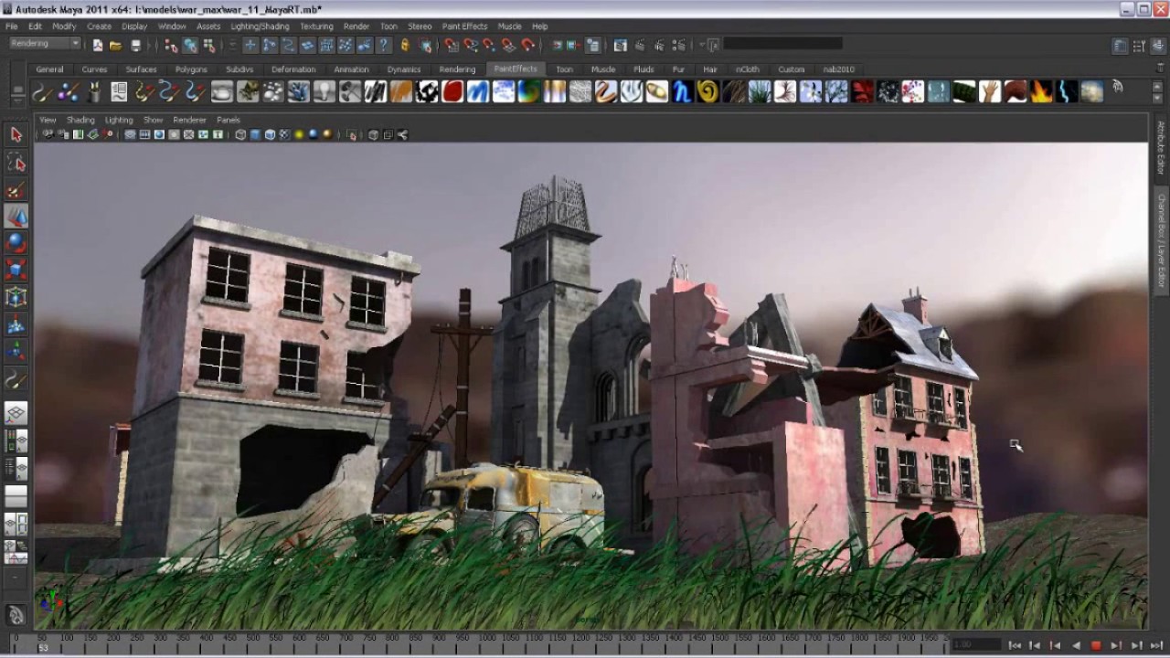 Autodesk Maya - Features - Painting in Maya
