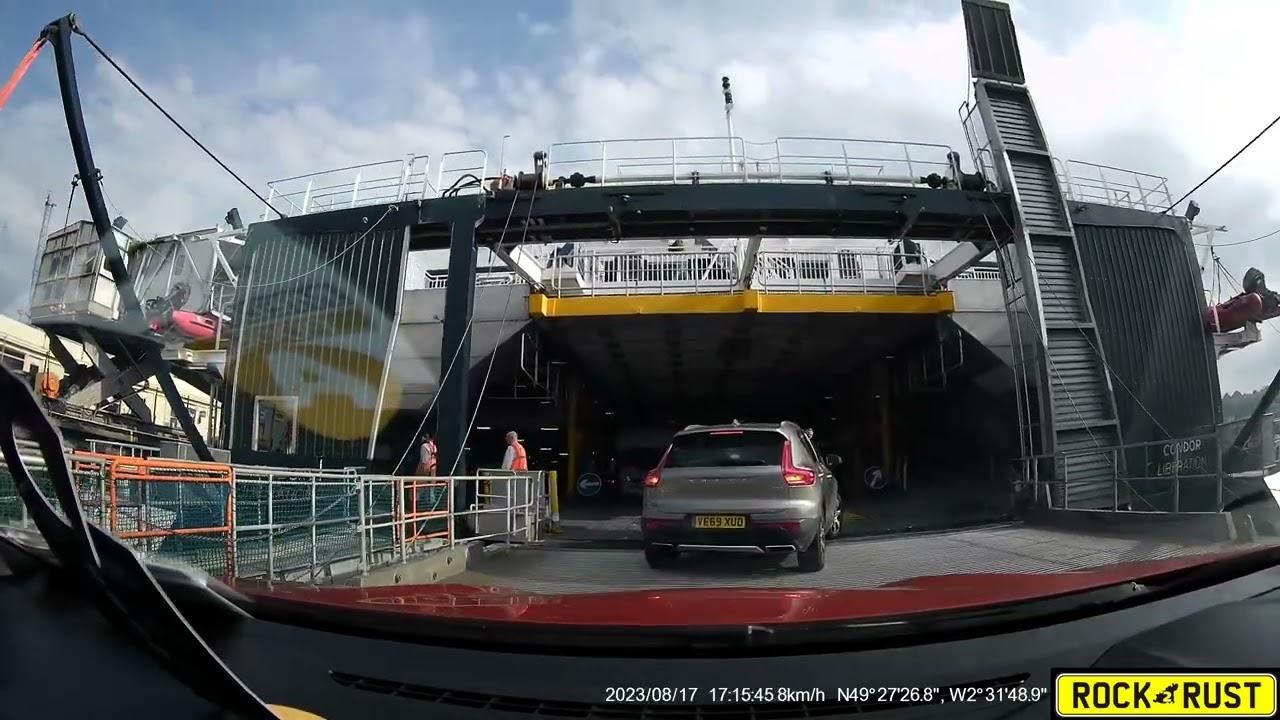 Road Trip from Guernsey to Southampton via Poole