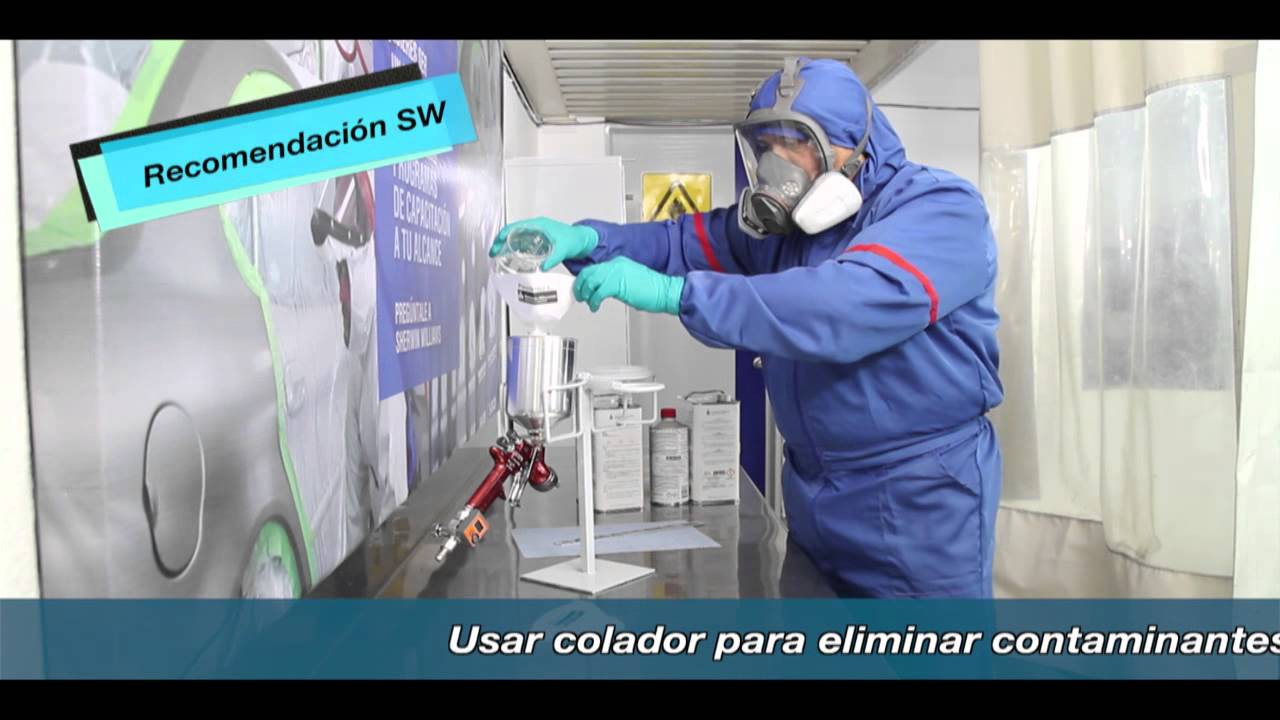 PREPARACIÓN Y APLICACIÓN DE TRANSPARENTE ULTRA 7000