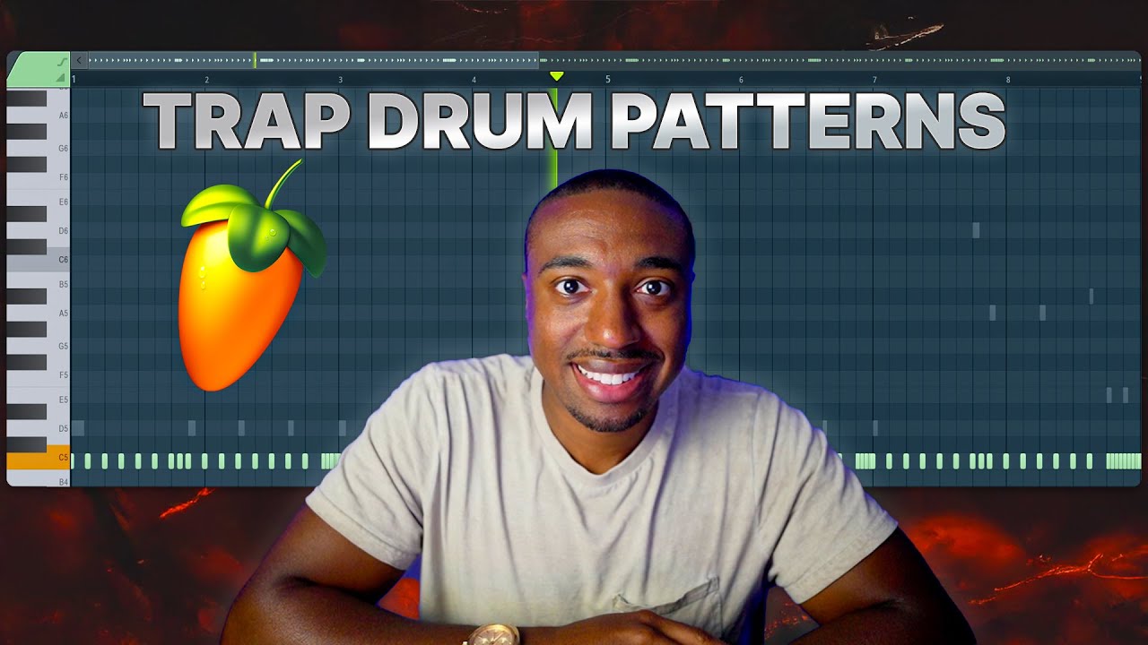 FL Studio 25 • Паттерны трэп-барабанов для начинающих