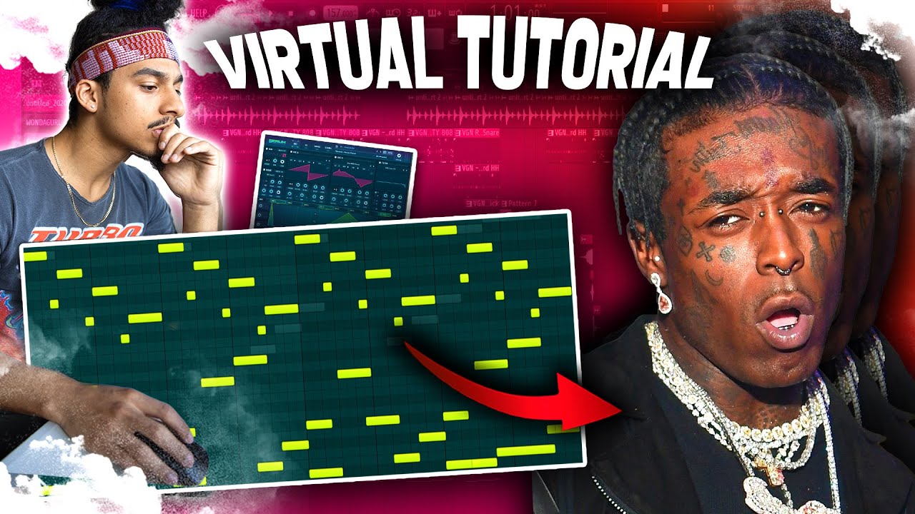 Making Virtual Melodies For Lil Uzi , Playboi Carti & SoFaygo | FL Studio 20 Tutorial