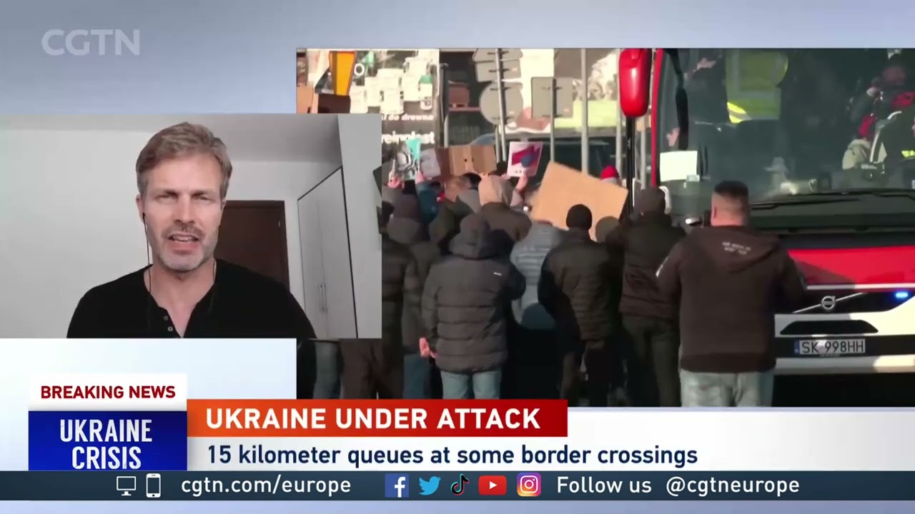 Ole Solvang from the Norwegian Refugee Council joins CGTN Europe