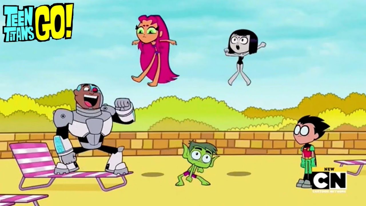 Teen Titans Go! - Captain Cool | Robin meet Titans imaginary friend Captain Cool [Part - 1]