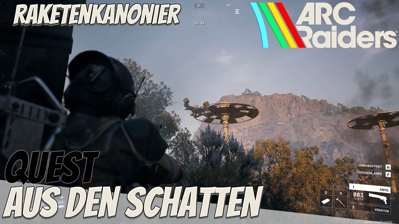 Arc Raiders: Aus den Schatten – Einen Raketenkanonier zerstören
