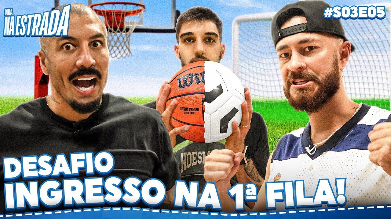 FRED X FÊ MEDEIROS! O duelo por um LUGAR VIP em um jogo da NBA! #S03E05