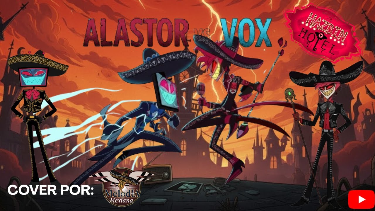 STAYED GONE - Alastor VS Vox🎺✨ | Versión STAYED GONE – Hazbin Hotel (Sub // Español latino)