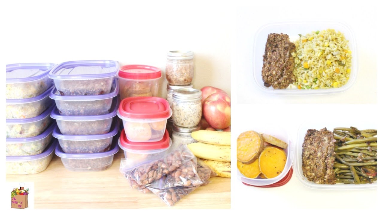 Repas de la Semaine/Meal Prep (Vegan) | The Mushroom Den