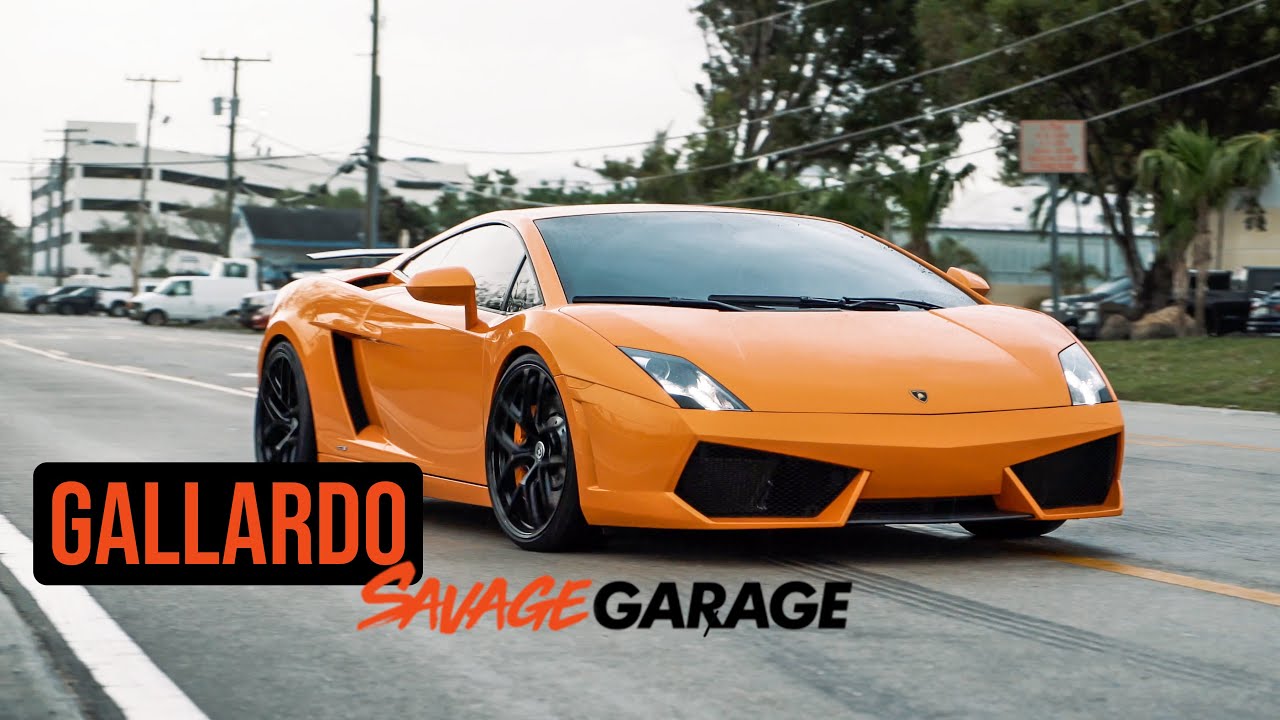 SAVAGE GARAGE LAMBORGHINI GALLARDO LP550!
