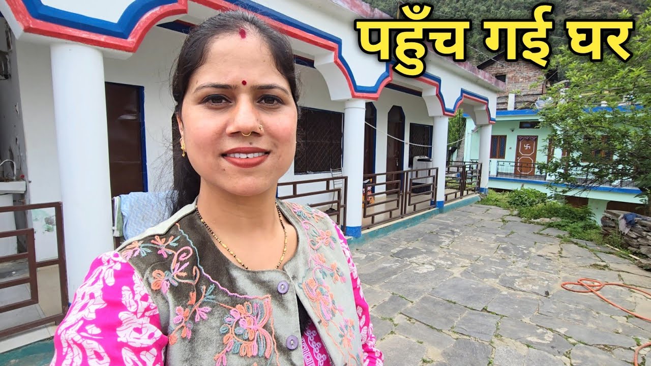 गाँव आकर तोड़ दी अपनी मेहनत की सब्जी || Pahadi Lifestyle Vlog || Priyanka Yogi Tiwari ||