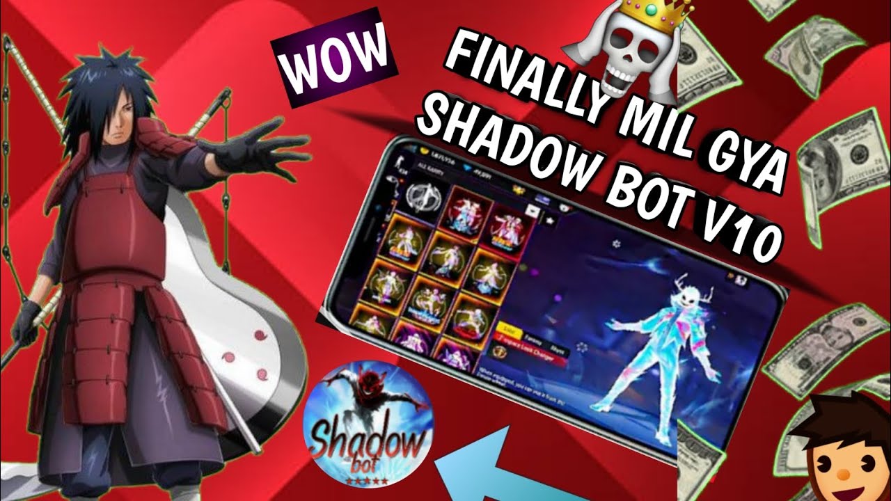 FINALLY SHADOW BOT MIL GYA🗿‼️ || HOW TO DOWNLOAD SHADOW BOT V10☠⚡