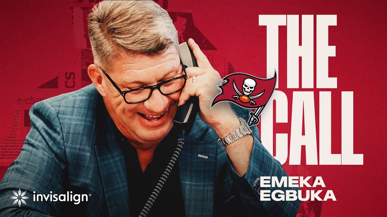 Todd Bowles & Jason Licht Call First Round Draft Pick Emeka Egbuka | Tampa Bay Buccaneers
