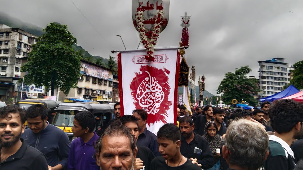 Juloos e chehlum mumbra 2025 | live Azadari arbean juloos mumbra 15 august mumbai 