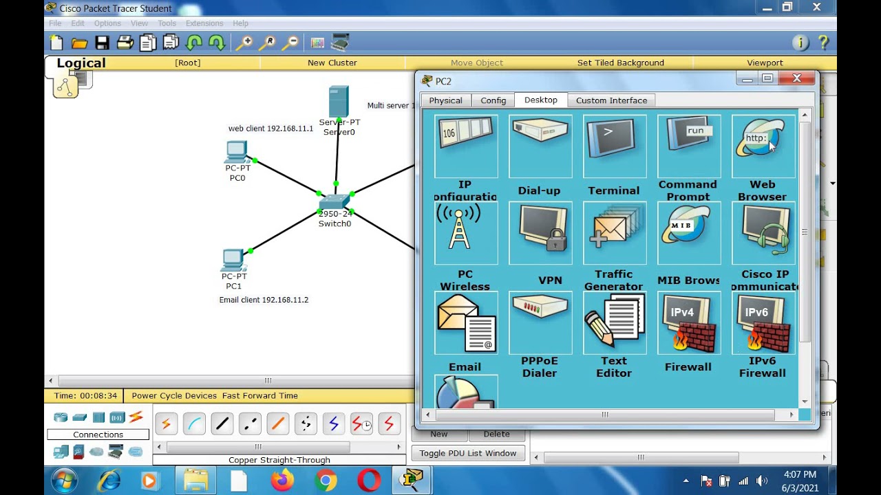 10. Моделирование TCP и UDP |#DNS,#FTP,#Web, #Конфигурация почтового сервера|#CISCO Tracer